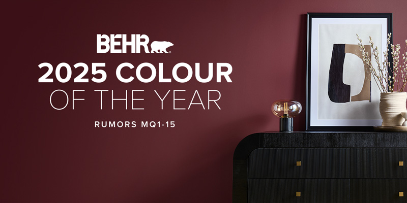 Get inspired with BEHR Colour Trends 2025