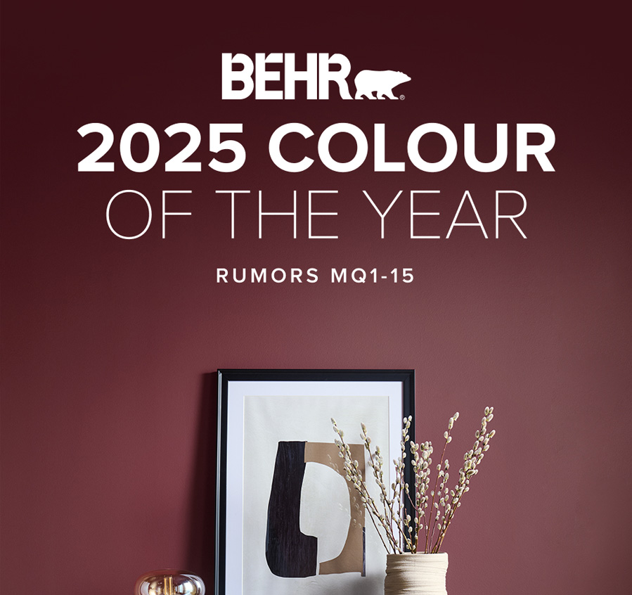 BEHR Colour Trends 2025 Cover