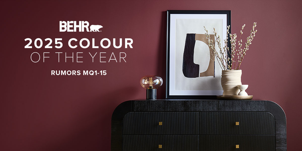 Colour of the Year 2025 for Paint Professionals Rumors BEHR Pro